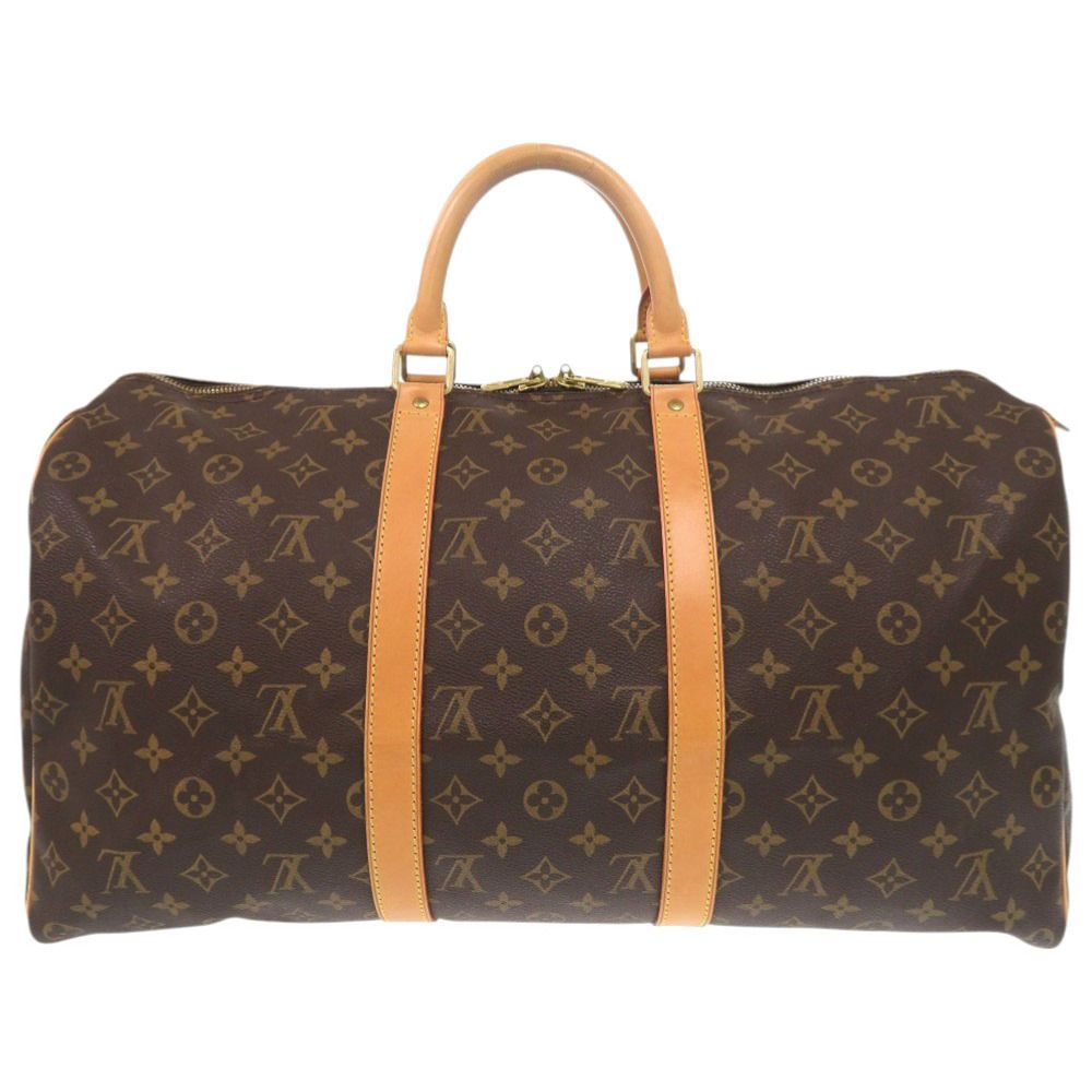 ルイ ヴィトン キーポル50 モノグラム M41426 ブラウン ボストンバッグ LV 1123 LOUIS VUITTON