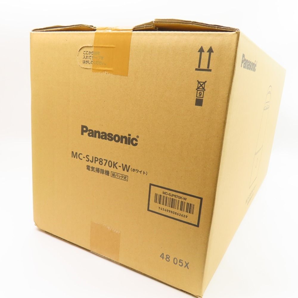 Panasonic MC-SJP870K-W 紙パック式クリーナー Amazon | パナソニック