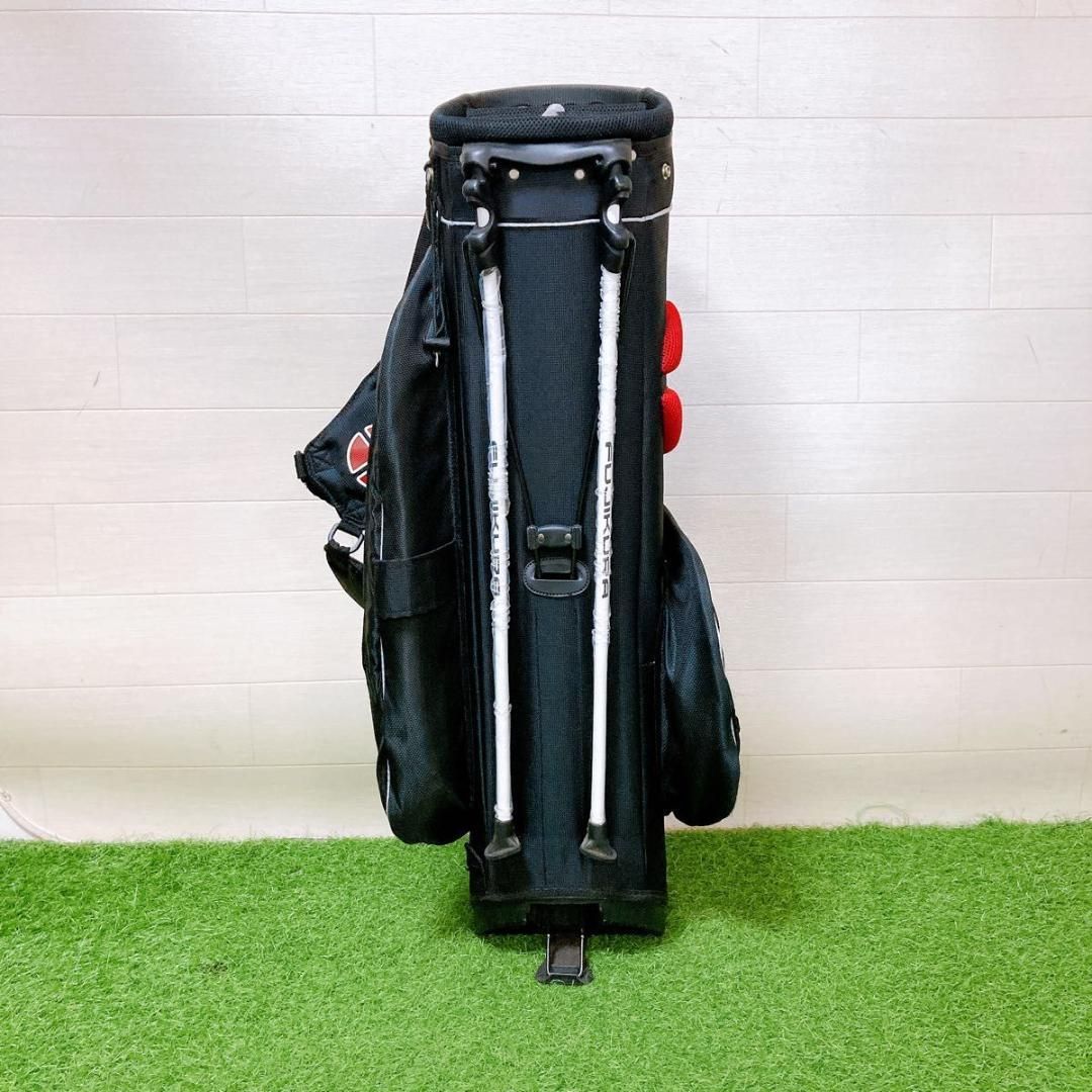 希少　フジクラ　スタンド式　軽量　ゴルフクラブケース　キャディバッグ 希少 フジクラ スタンド式 軽量 ゴルフクラブケース キャディバッグ
