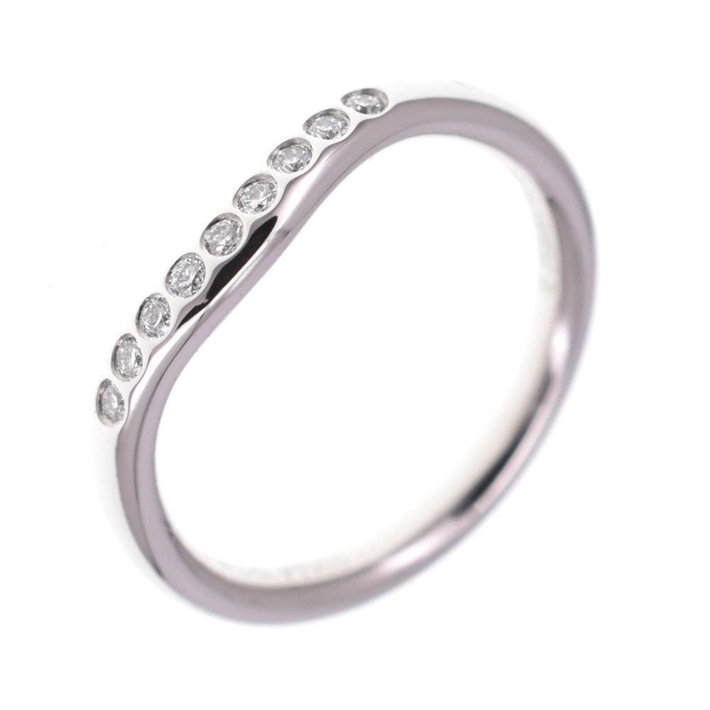 ティファニー TIFFANY&Co. カーブド バンドリング ダイヤモンド