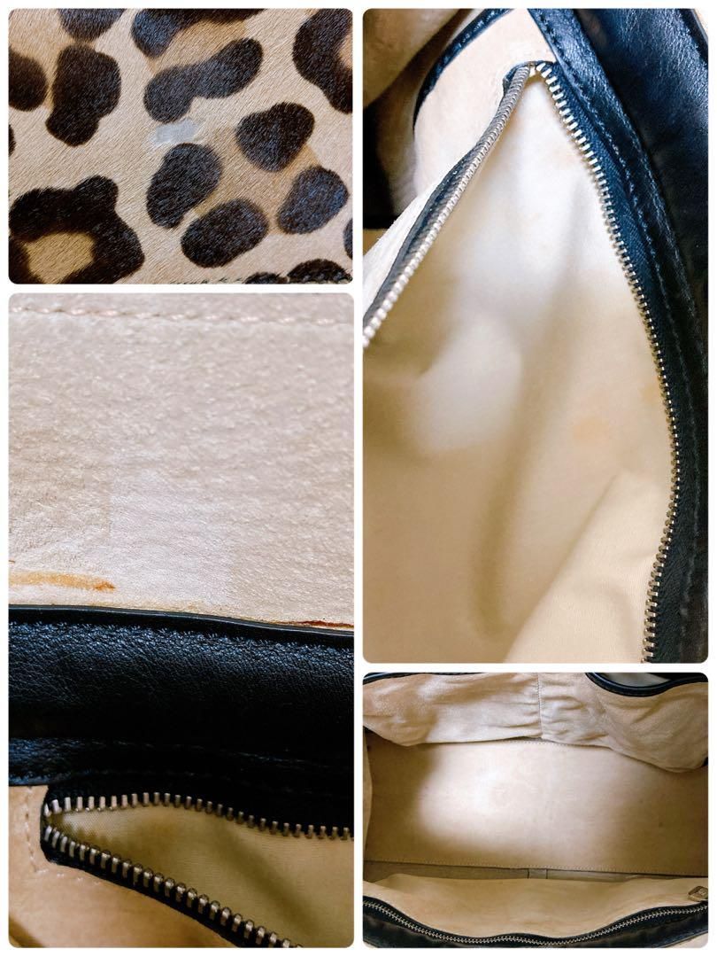 超美品　TOD'S ハラコ素材　レオパード TOD'S トッズ レオパード ハラコ トートバッグ - メルカリ