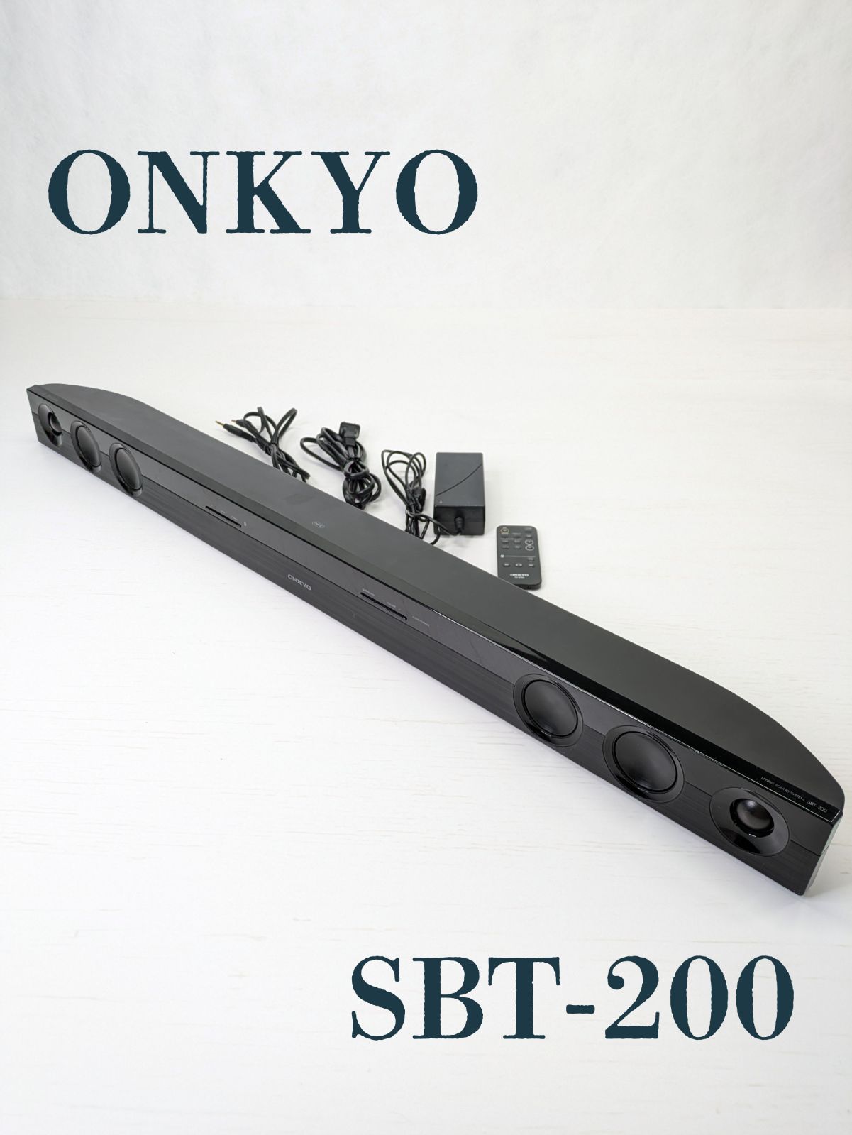 動作確認済み】ONKYO・オンキヨー・SBT-200・サウンドバー・Bluetooth - メルカリ