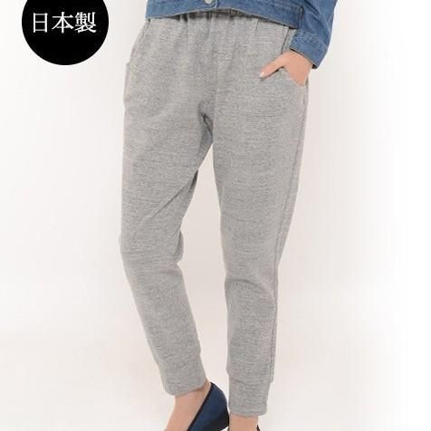 smart pink スマートピンク スウェット パンツ レディース きれい め おしゃれ 綿100 グレー