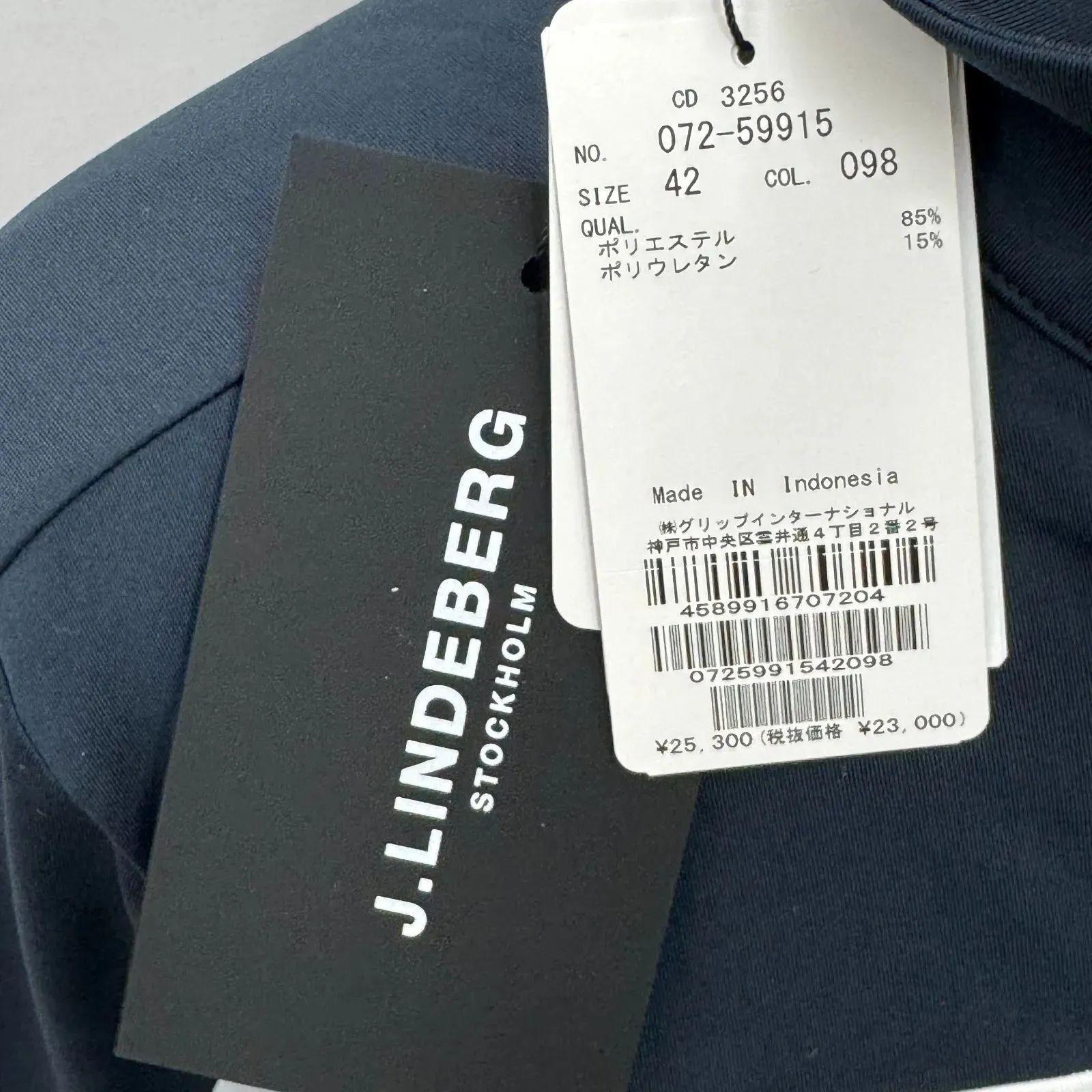 J.LINDEBERG（J.リンドバーグ） レディース 『新品』バックブリッジ