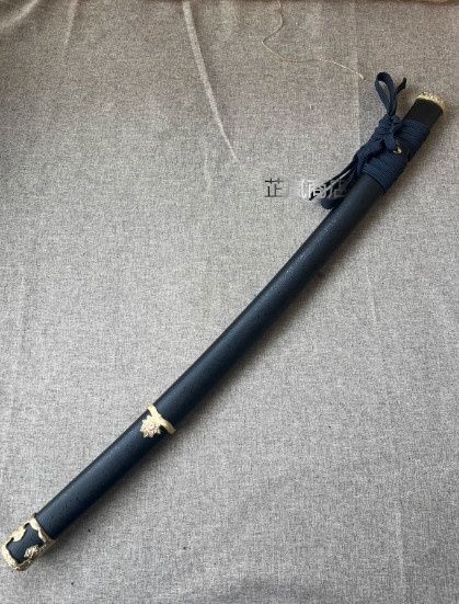 日本刀鞘 26寸銅装研磨雨粒半太刀鞘 大刀 打刀 日本刀 刀装具 栗形 武道具 刀剣美術