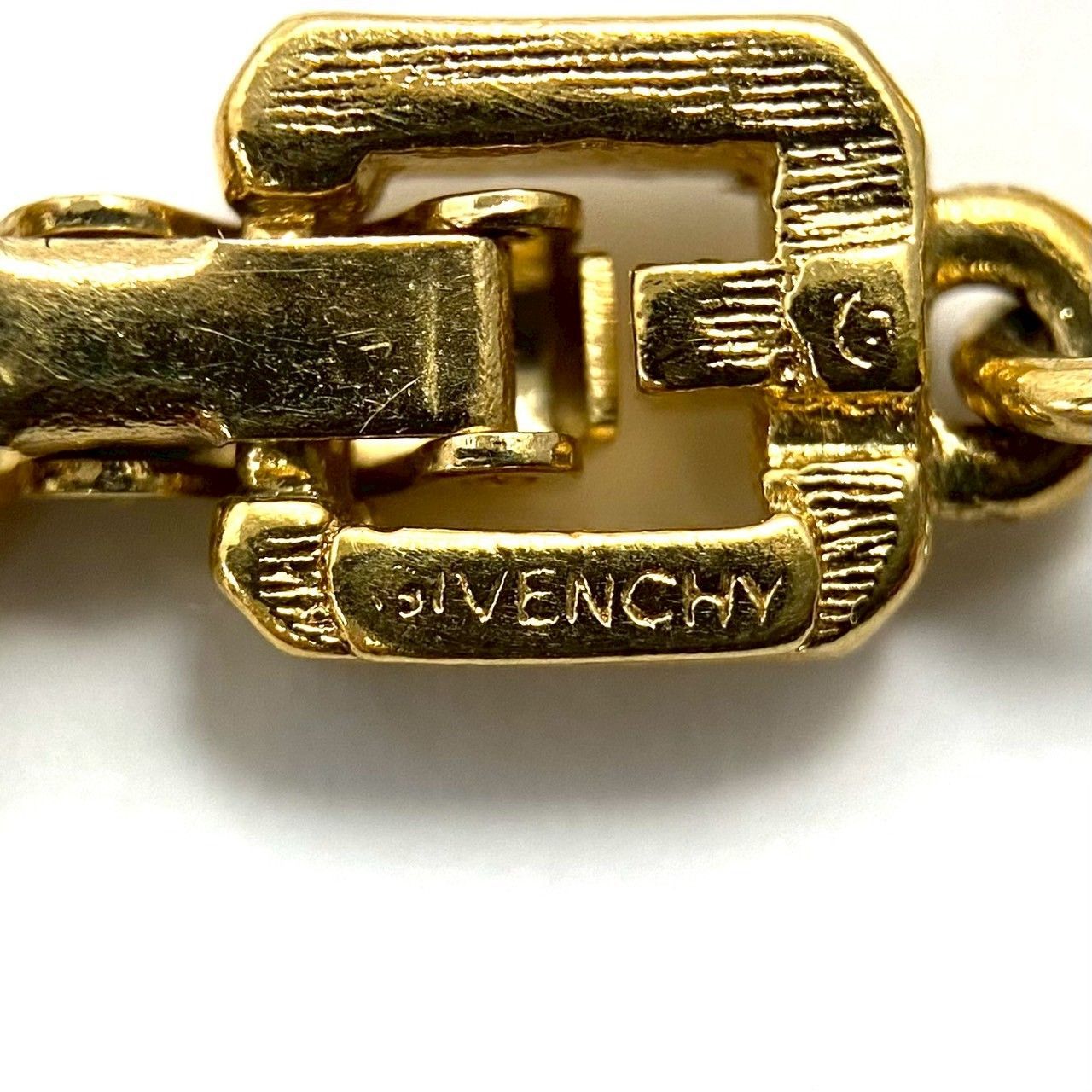 GIVENCHY】Gロゴ チェーン ブレスレット ゴールド/金 カラー ライン