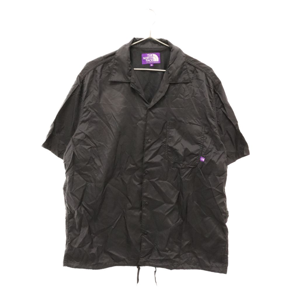 THE NORTH FACE PURPLE LABEL (ノースフェイスパープルレーベル) × nanamica Nylon Ripstop H/S  Shirt ナナミカ ナイロン リップ ストップ 半袖シャツ ブラック NT3017N - メルカリ