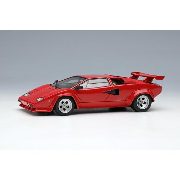 新品 EIDOLON 1/43 ランボルギーニ カウンタック LP5000S 1982 リアウィング レッド 完成品ミニカー EM446B  [佐川急便] - メルカリ