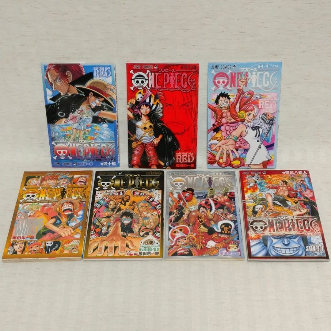 ONE PIECEワンピース 非売品7冊 巻零 巻千 巻七七七 巻壱萬八拾九 巻四