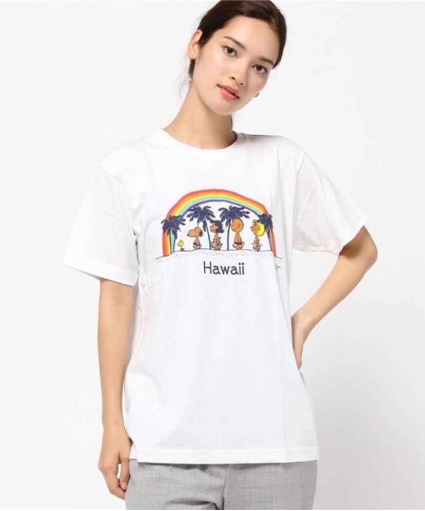 XS 新品 希少 ハワイ限定 モニホノルル 日焼けスヌーピー 男女