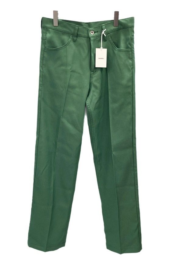 ダイリク DAIRIKU Straight Flasher Pressed Pants ストレート スタプレパンツ 緑 22SS ボトムスその他 無地 グリーン サイズ 31 101MB-443