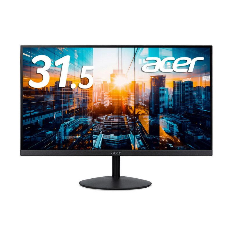 メーカー Acer エイサー モニター 31.5インチ 黒 SA322QAbi フルHD IPS 非光沢 NTSC 72% HDMI 1.4