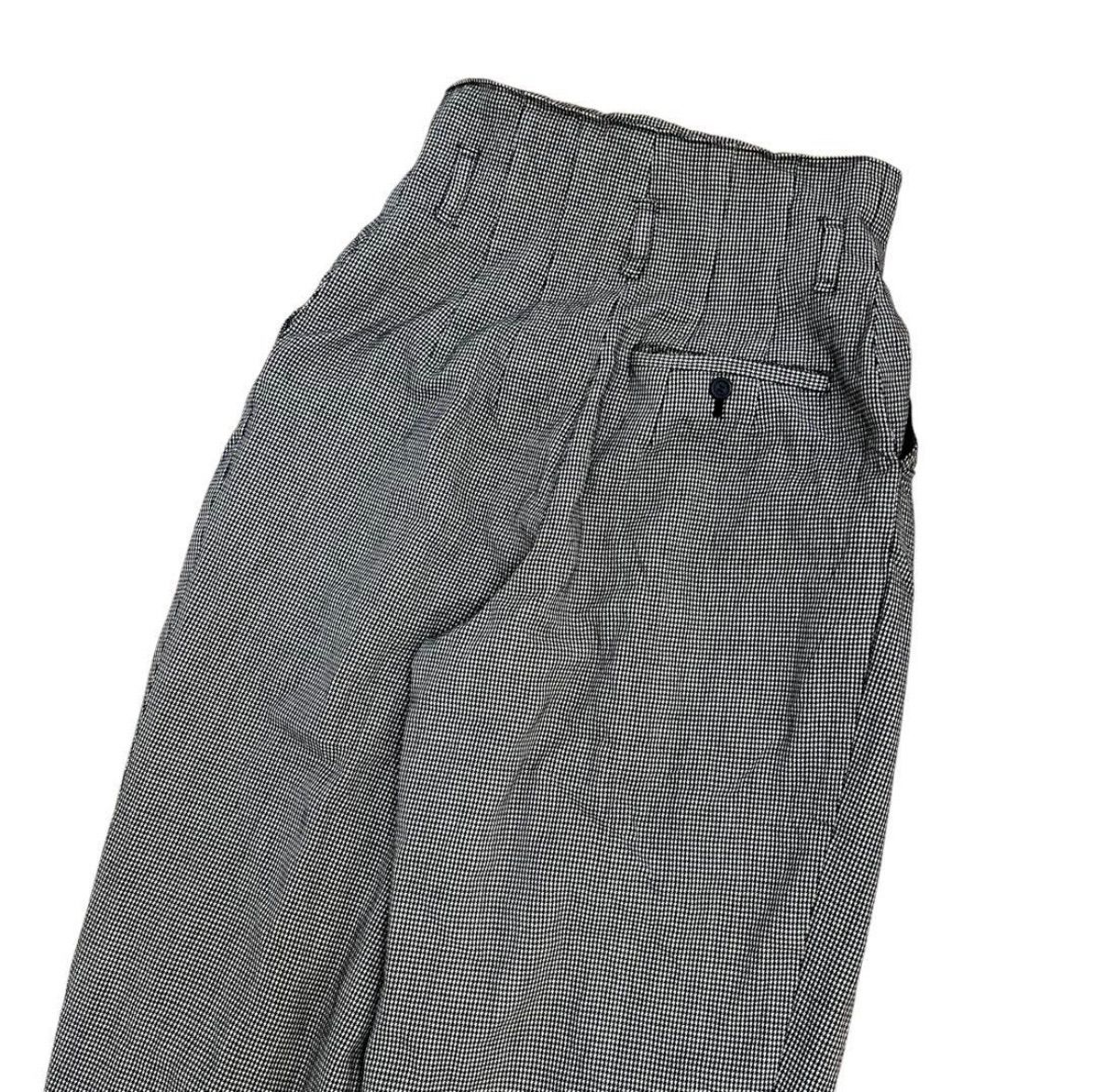 千鳥格子 ボリュームパンツ