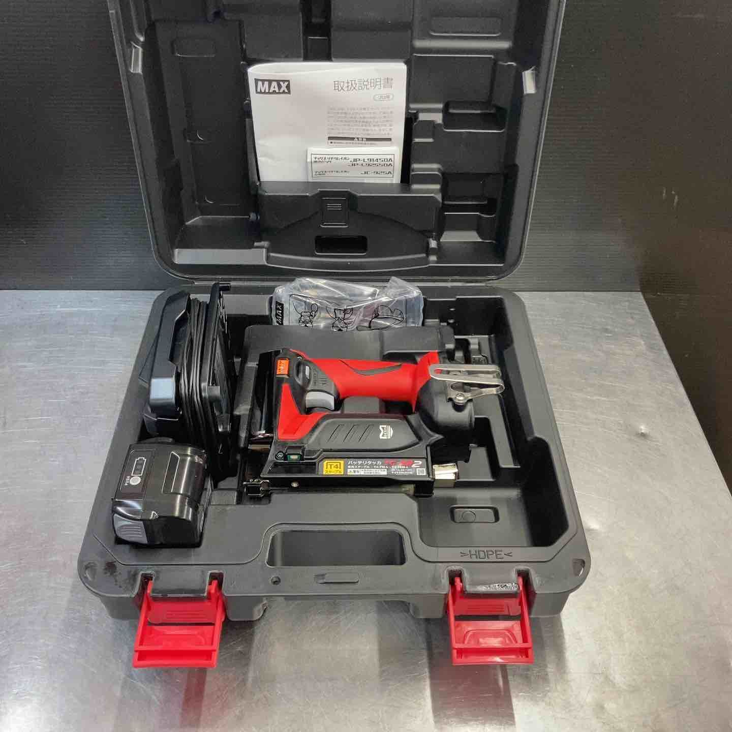 コードレスタッカ