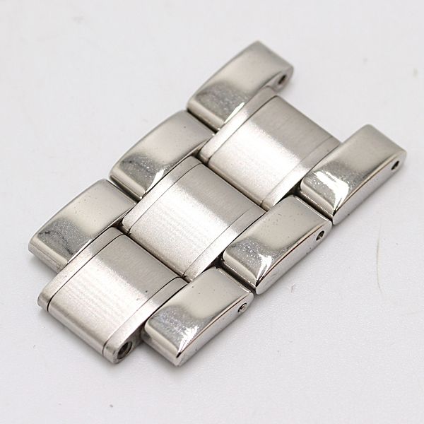 ブライトリング A59028 ジュピターパイロット シルバー 純正3コマ 18ｍｍ用 メンズ腕時計 2000000 NSK KMR