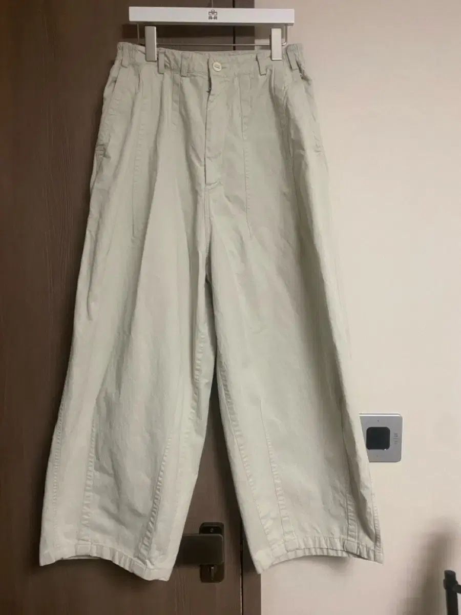 S Years ago コットン ドリル バルーン チノ アイボリー
