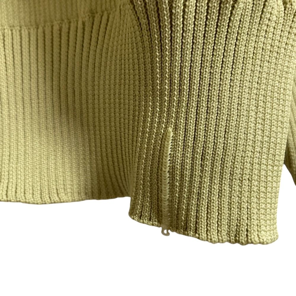 良品 22SS UNITED ARROWS ユナイテッドアローズ パフスリーブ ニット セーター 153-199-4512 グリーン レディース 古着 中古 良品 22SS UNITED ARROWS ユナイテッドアローズ パフスリーブ