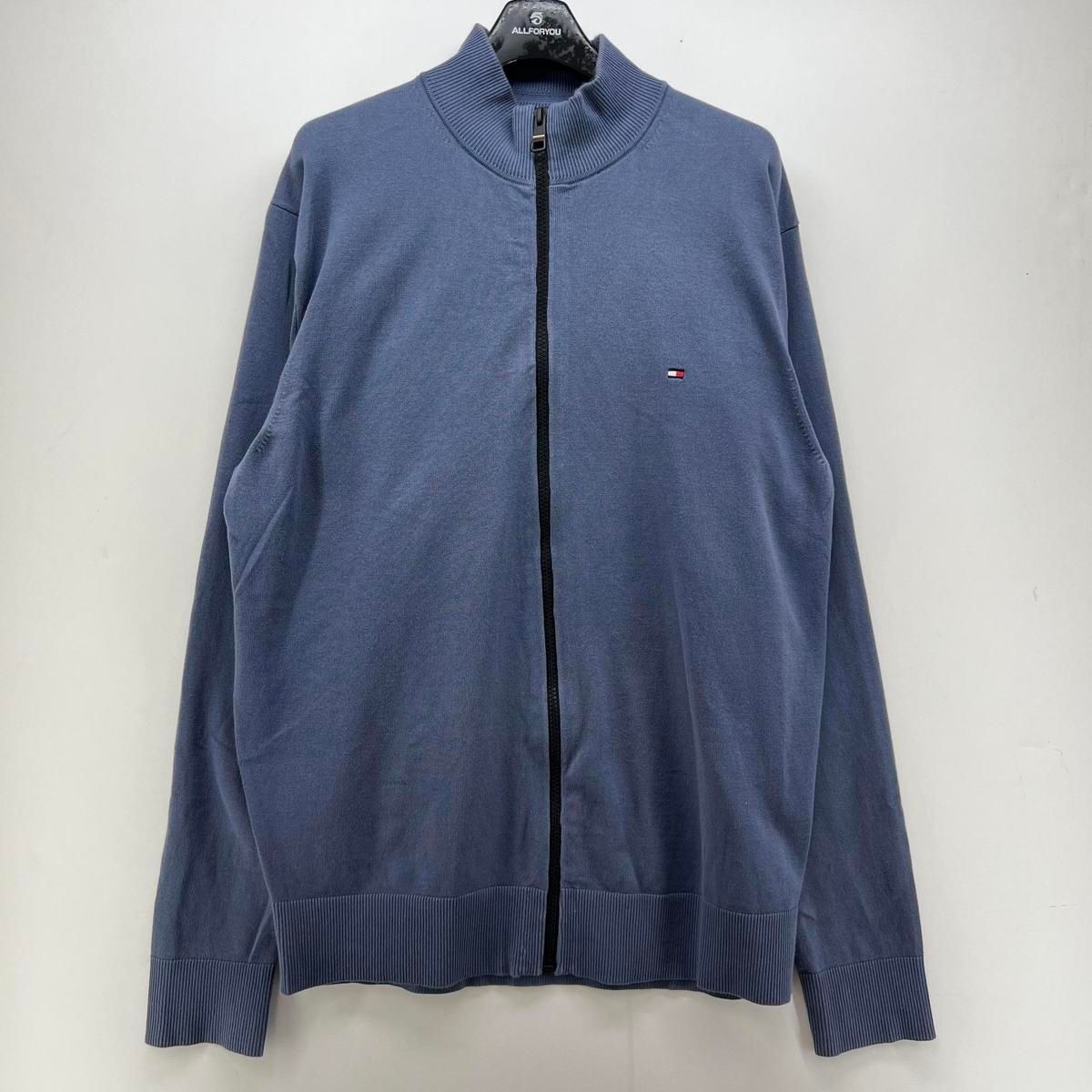 【Bunjang商品韓国直送】XL Tommy Hilfiger(トミーヒルフィガー) ユニセックス ジップアップ ニットウェア