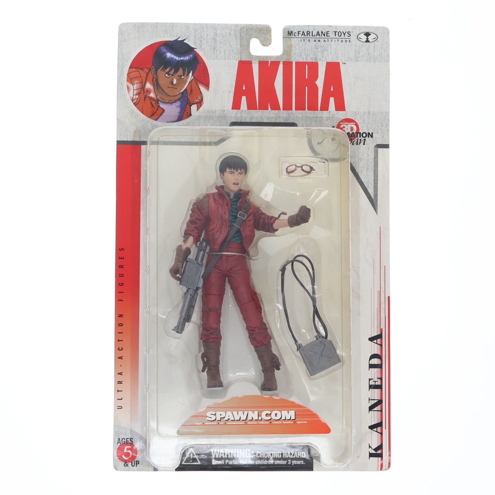 マクファーレンズ 3D アニメーション フロム ジャパン シリーズ 2/ 金田&amp;金田のバイク セット AKIRA(アキラ) 完成品 フィギュア マクファーレントイズ 3Dアニメーション フロム ジャパン2 AKIRA 金田+バイクセット