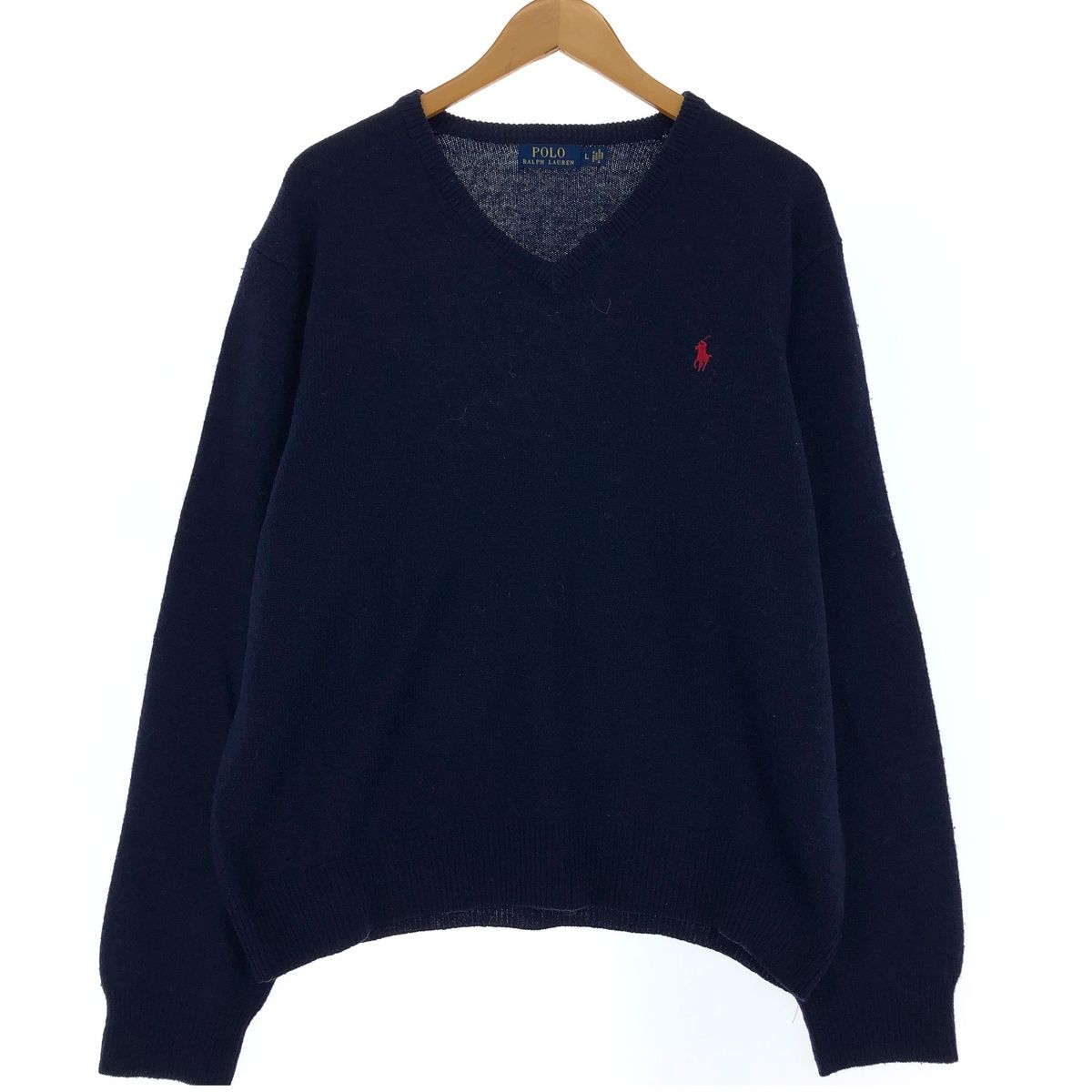 古着 ラルフローレン Ralph Lauren POLO RALPH LAUREN Vネック