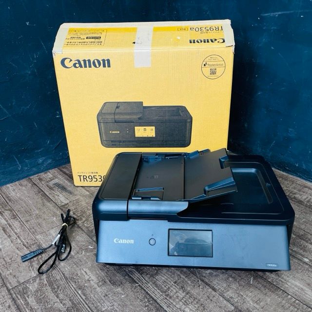 インクジェット プリンター 複合機 Canon キャノン TR9530A インクなし ブラック 印刷枚数263枚 054060 | 22464