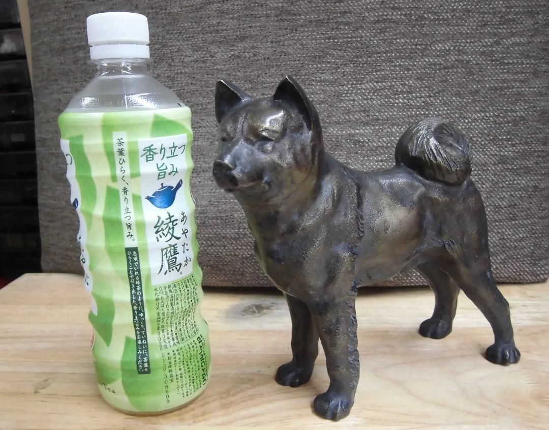 R506 犬 置物 オブジェ 飾り物 金属製 約1.5Kg 美品 - メルカリ