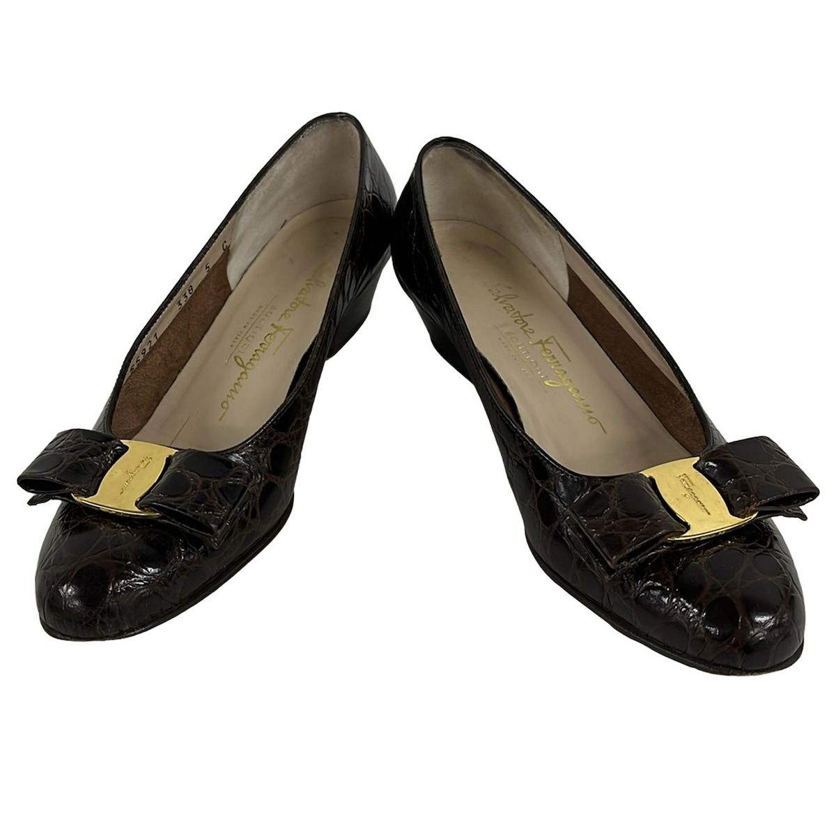 FERRAGAMO/SalvatoreFerragamo(サルバトーレフェラガモ) パンプス 5 C  