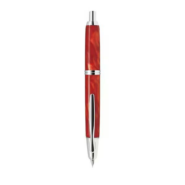 PILOT 万年筆 キャップレスSE Fニブ　マーブルレッド キャップレスSE 万年筆 マーブルレッド | 伊東屋オンラインストア