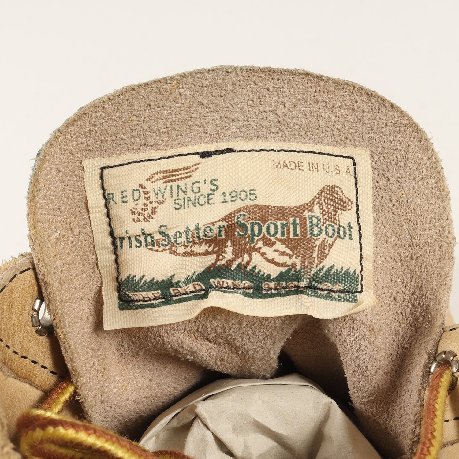 99年四角犬タグレッドウィング 8167スウェードプレーントゥ RED WING Red Wing レッド ウィング サイズ:25.5cm 90s 四角犬タグ 8167 アイ