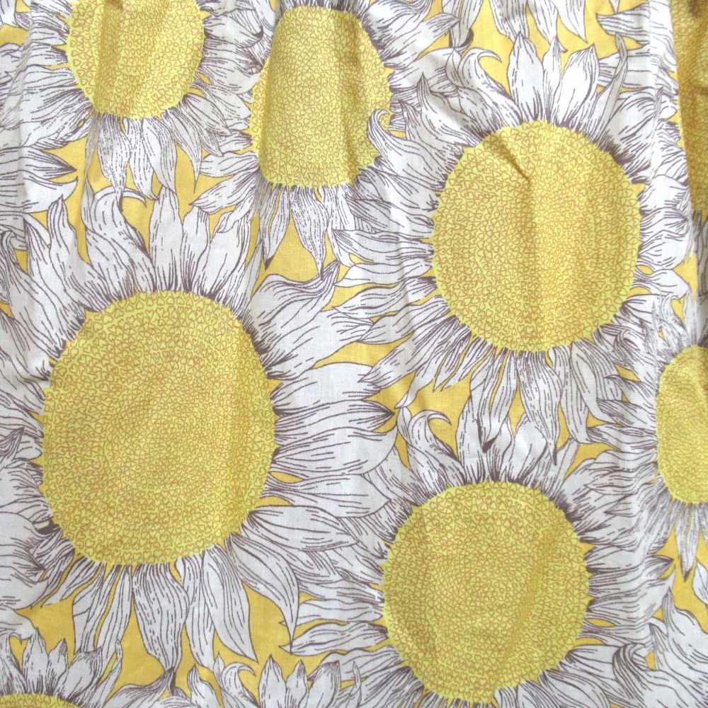 美品 HORROR VACUI ホラーヴァキュイ サンフラワープリント  