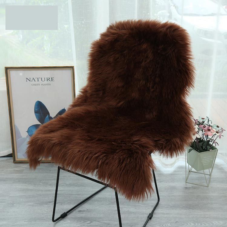 ファーラグ マット ムートン風ラグ ソファー ふわふわムートン