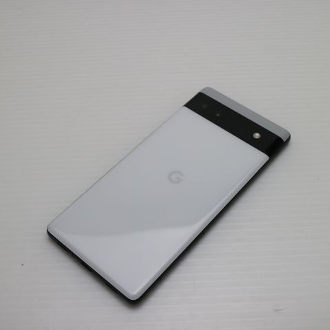 超美品 SoftBank Google Pixel 6a 128GB チョーク スマホ 土日祝