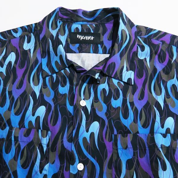 MASSES マシス SHIRTS S/S FIRE ショートスリーブ シャツ