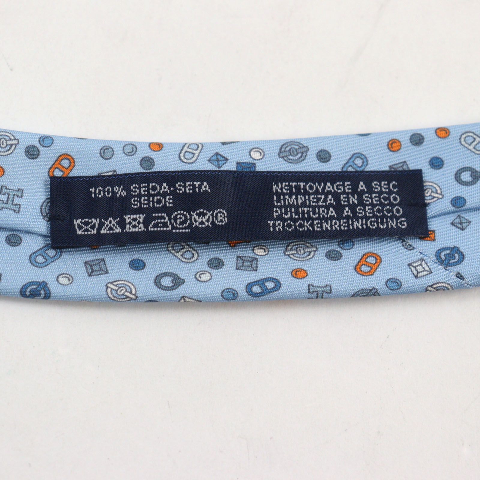 ☆Rs☆　箱付き　エルメス　ネクタイ　カンカイユリ　ロゴ　シェーヌダンクル ☆Rs☆様専用 箱付き エルメス ネクタイ カンカイユリ ロゴ