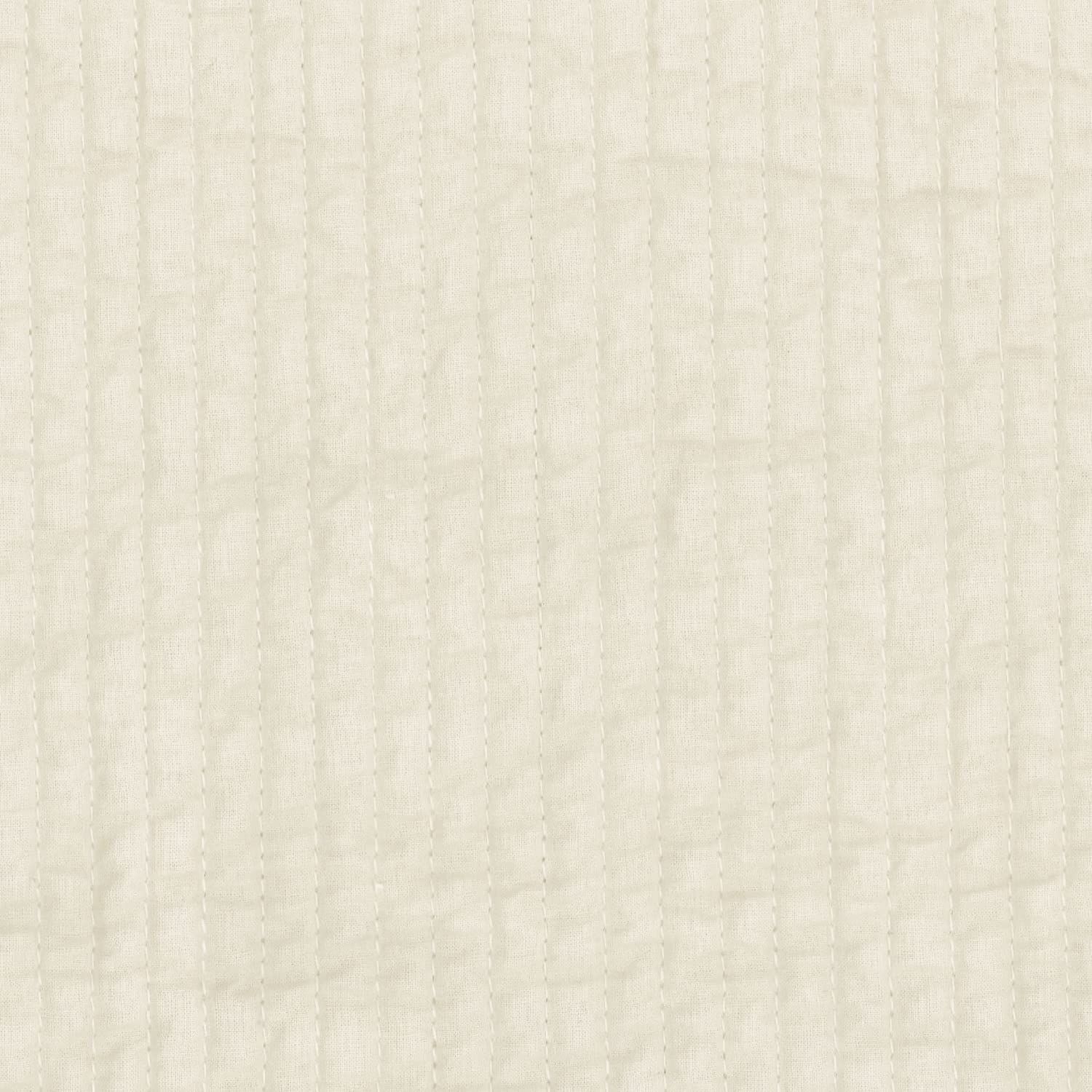 ナチュラル_レシピなし(108cm巾×1m) KIYOHARA イブルキルティング 生地 無地 綿100% 約108cm×1mカット Col.N ナチュラル KOF53-1M