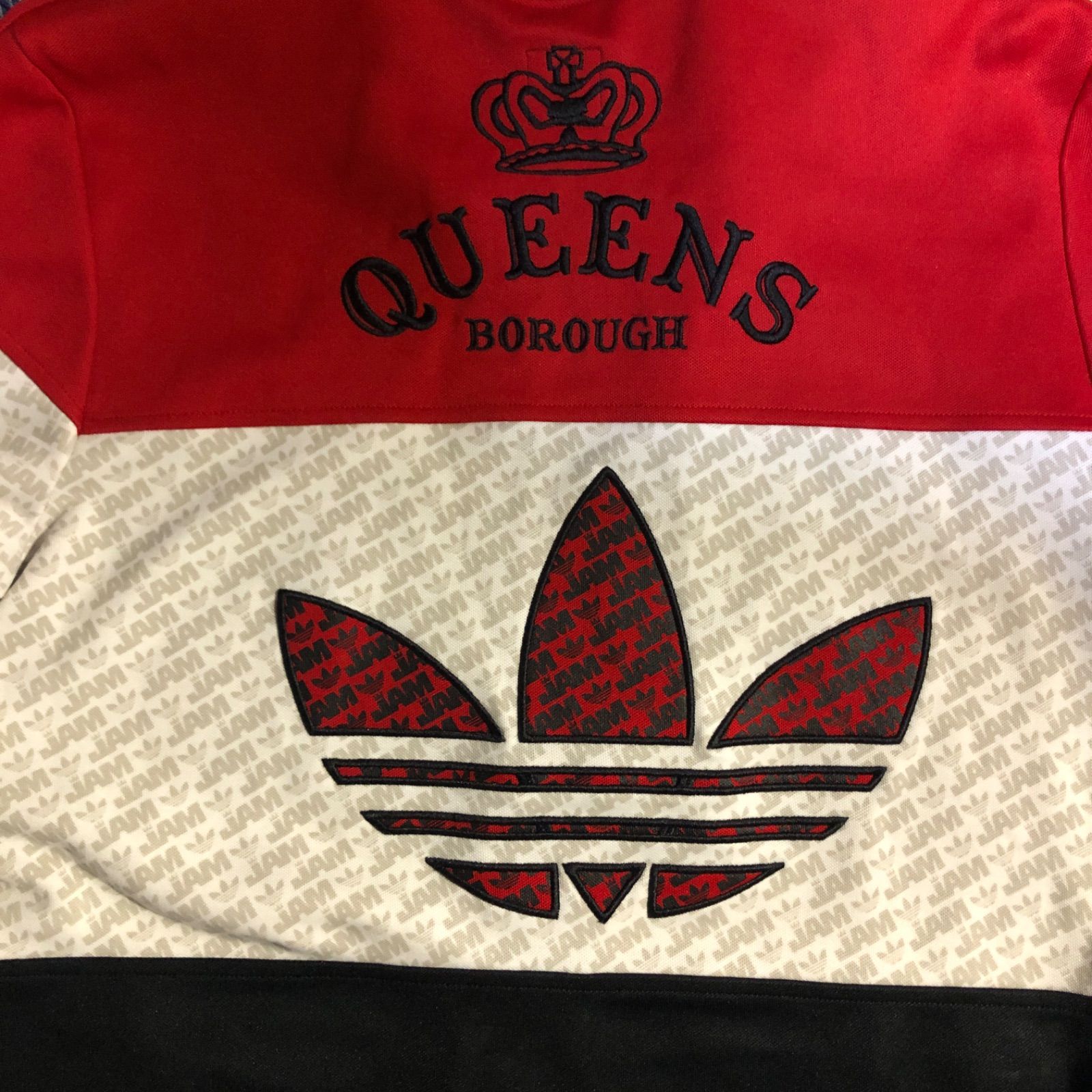 お試し価格！】 adidas⭐️トラックジャケットQUEENS⭐️ジャム