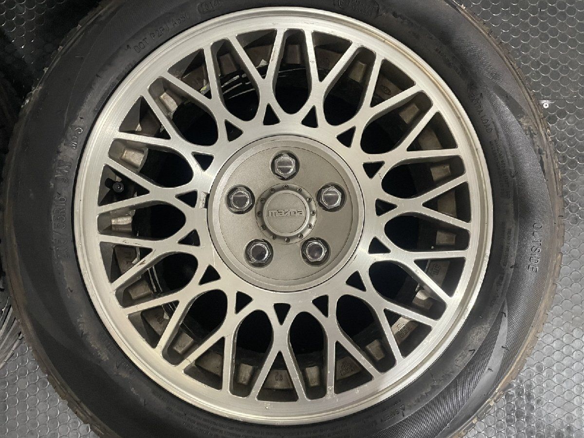 Radar 205/55R16】夏タイヤ【MAZDA RX-7 FC3S サバンナ 純正ホイール 