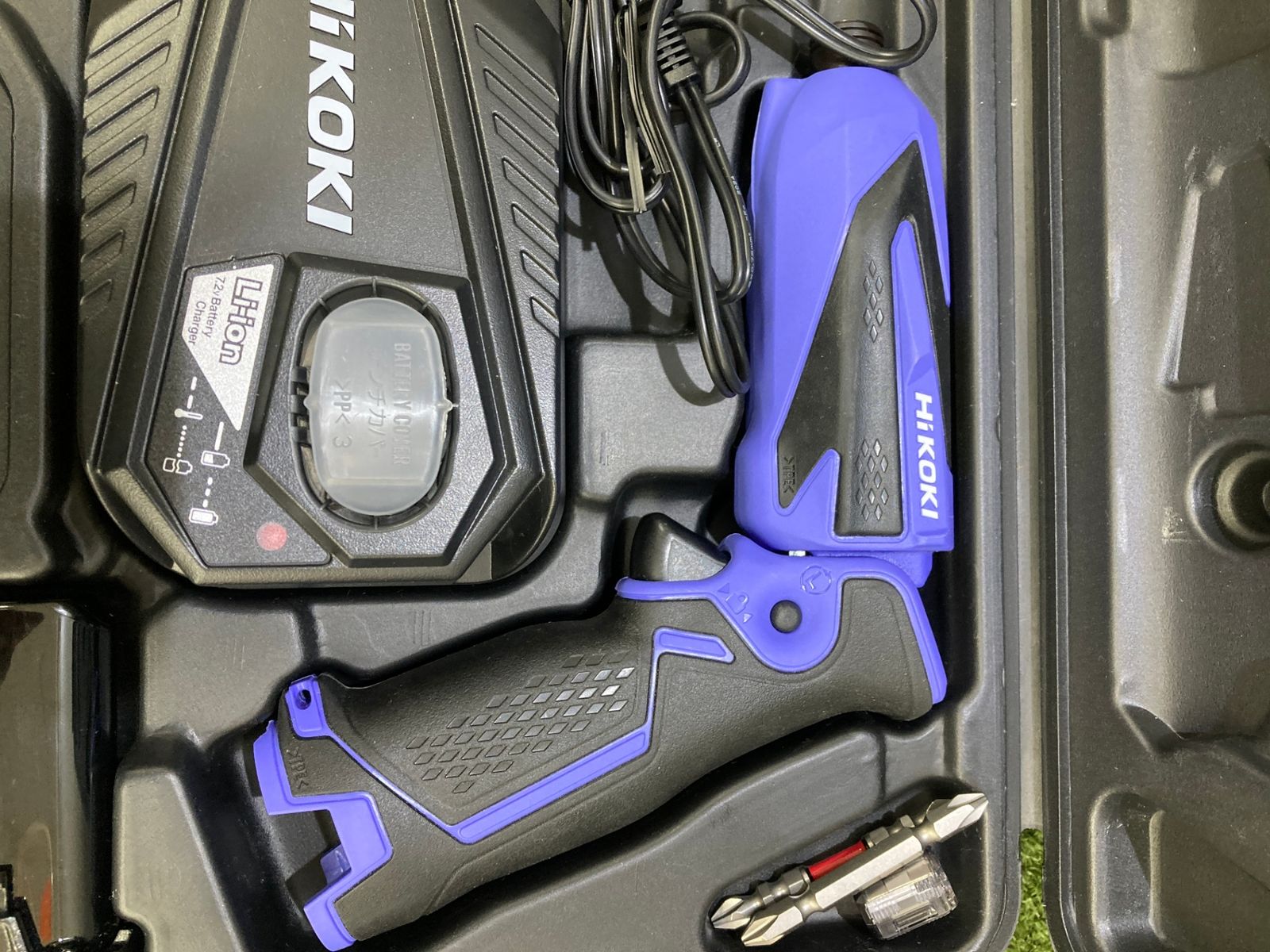HLさん　専用① 中古品】【0921】☆HiKOKI(日立工機) 7.2vコードレスインパクト