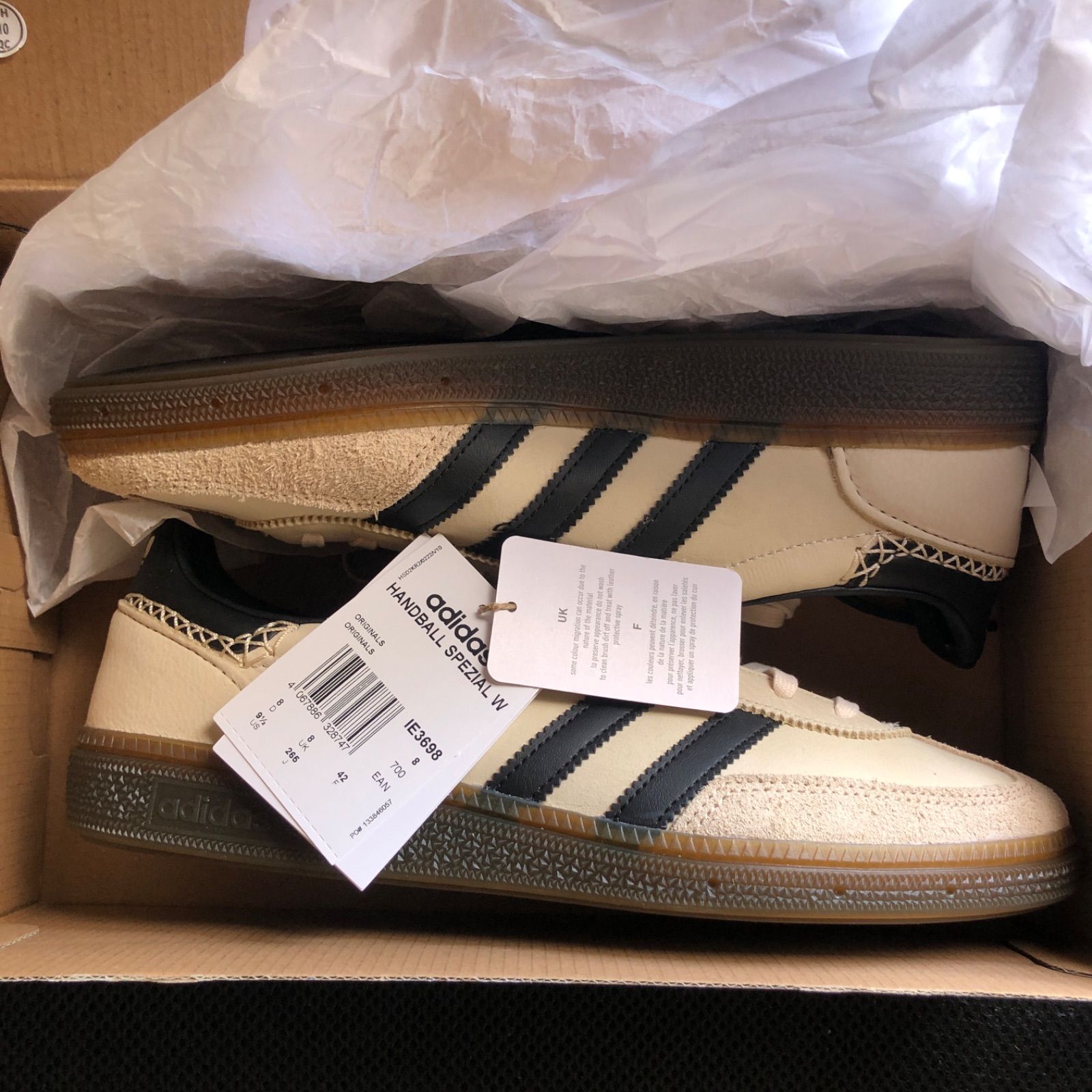 新品⭐️adidas HANDBALL SPEZIAL 26.5cm ベージュ IE3698