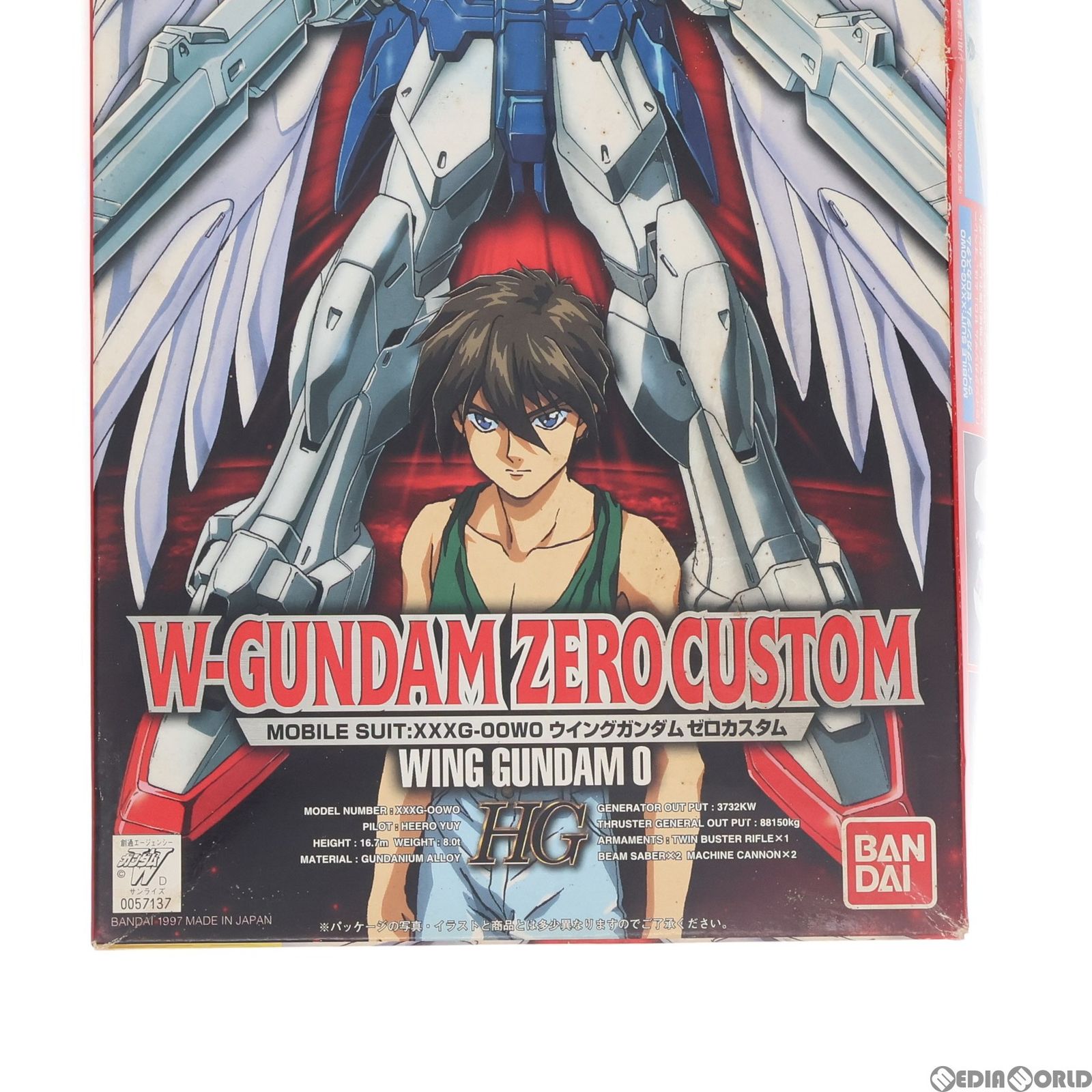 HG 1/100 XXXG-00W0 ウイングガンダムゼロカスタム 通常版 新