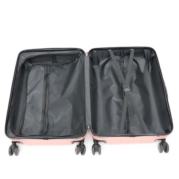 HIRO キャリーケース ピンク USD04 Dタイプ Mサイズ 約63L ABS樹脂製