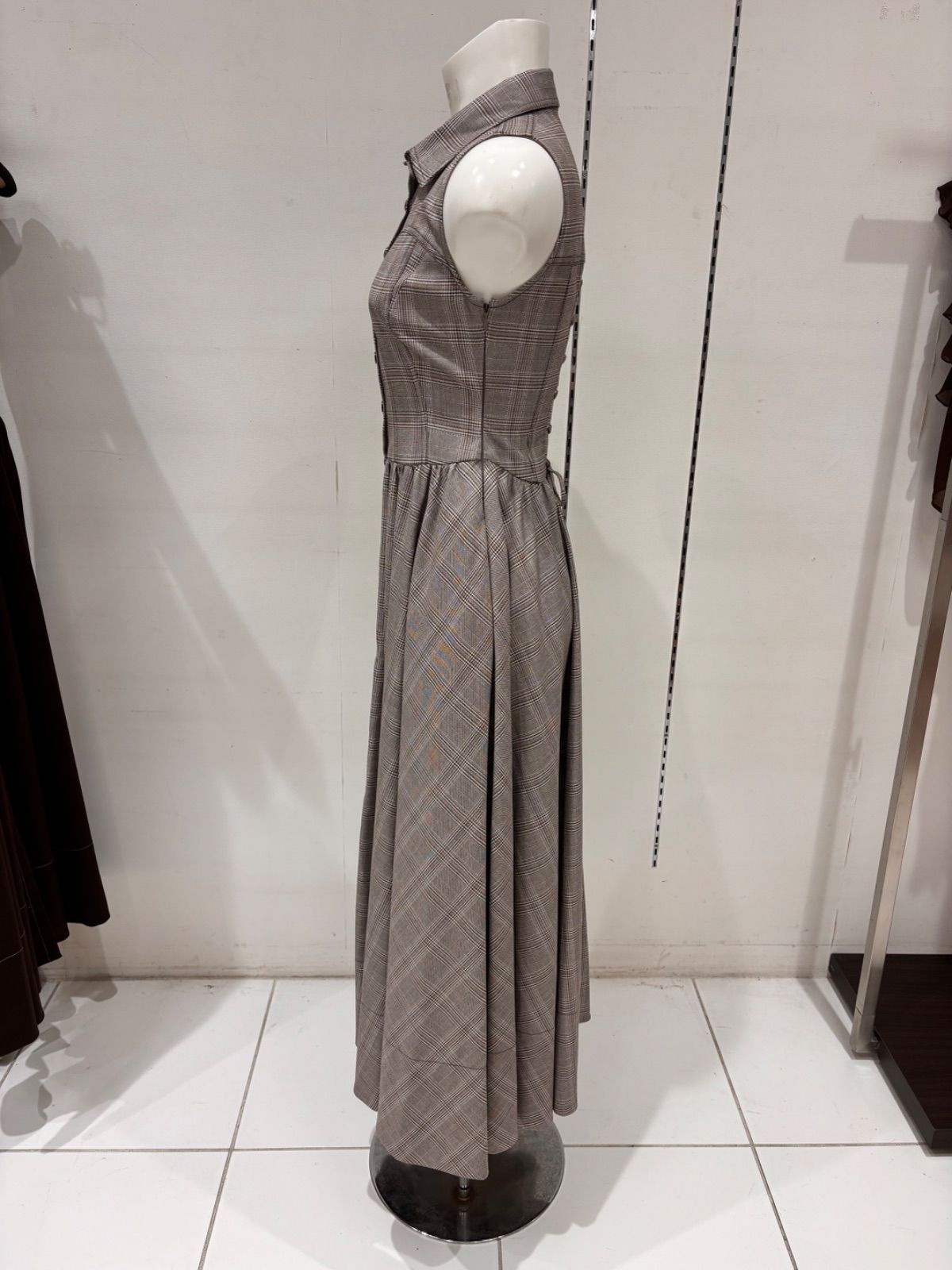 Sustainableコルセットディテールシャツワンピース snidel