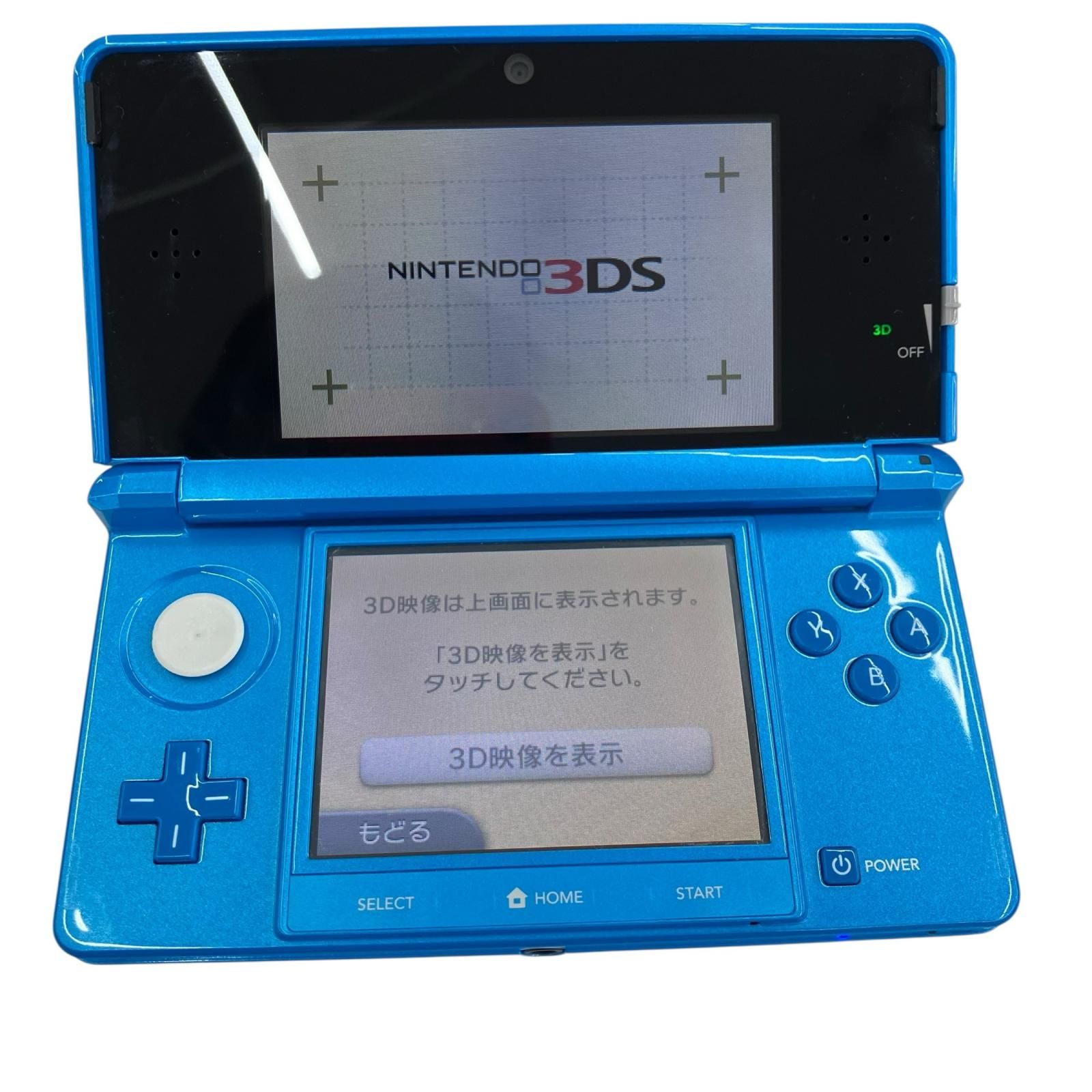 186000 現状品 Nintendo 任天堂 ニンテンドウ Nintendo 3DS CTR-001 ブルー アクアブルー