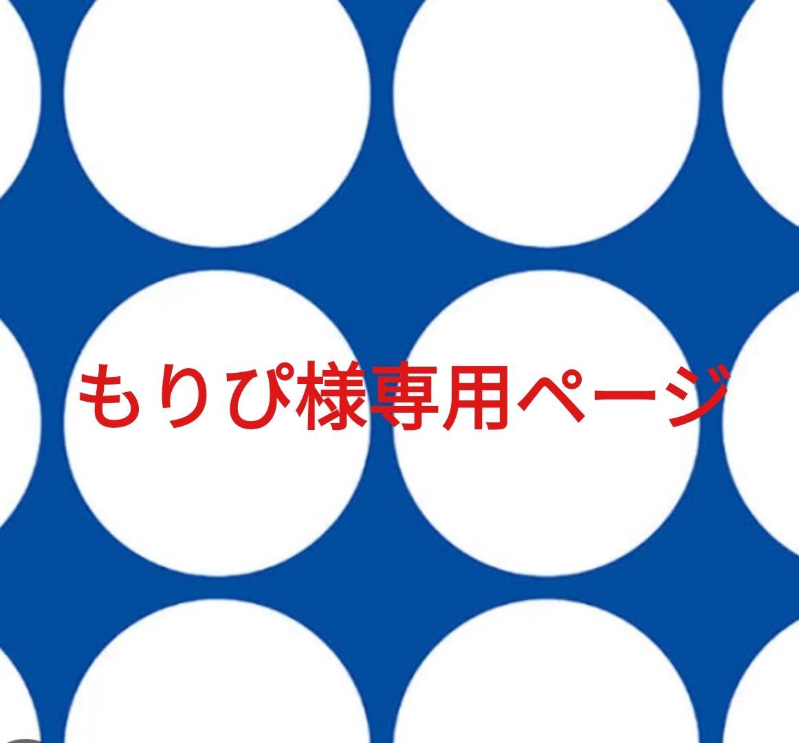 もりぴ様専用ページです。