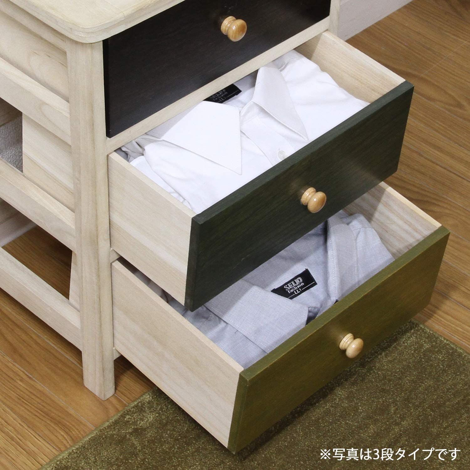 幅40×奥行30×高さ82cm 5段