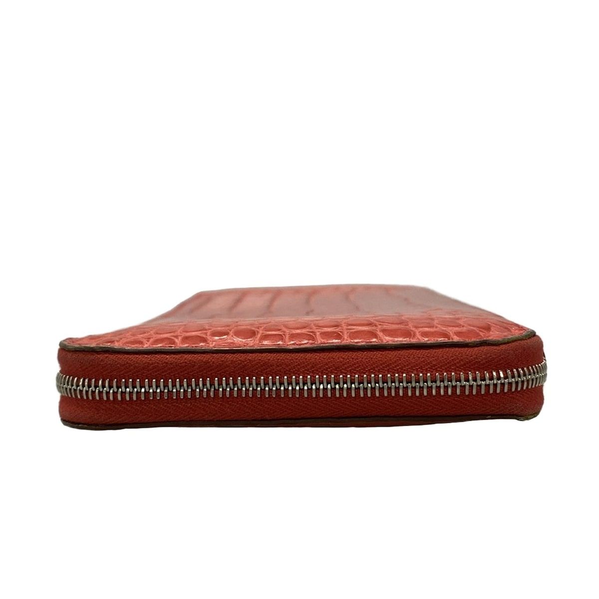 エルメス HERMES アザップロング シルクイン ハバナ ラウンド長財布  