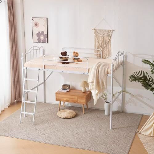 オーエスジェイ(OSJ) ロフトベッド パイプベッド セミダブル ホワイト オーエスジェイ(OSJ) ロフトベッド パイプベッド セミダブル ホワイト