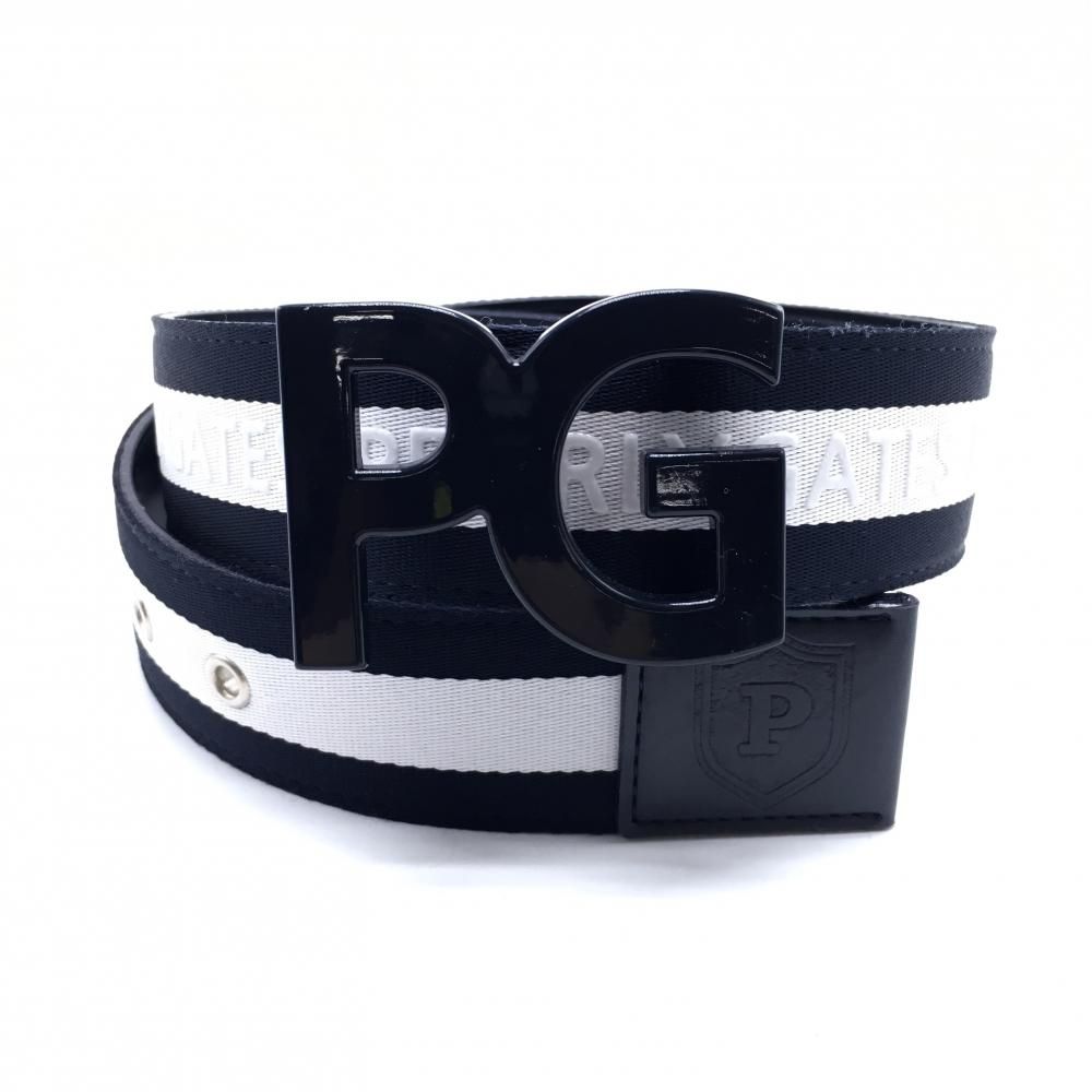 パーリーゲイツ レディース ベルト ホワイト ロゴバックル×型押し 美品 imgrc0330160342.jpg