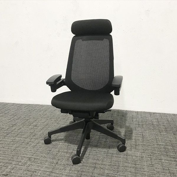 ノートチェア エクストラハイバック プレーンメッシュバック オフィスチェア イトーキ ブラックT