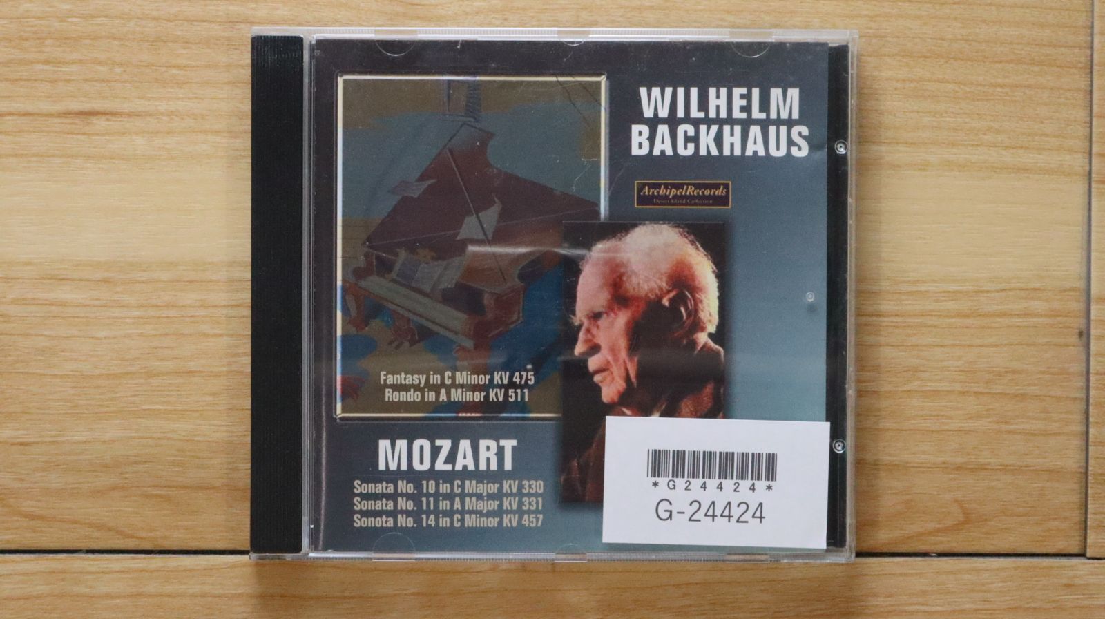 中古CD☆バックハウス(ウィルヘルム)/Wilhelm Backhaus□ Mozart